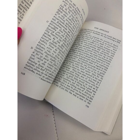 Plato: Euthyphro Apology Crito & Phaedrus  1982 Loeb Classical Library Edition - Picture 10 of 16